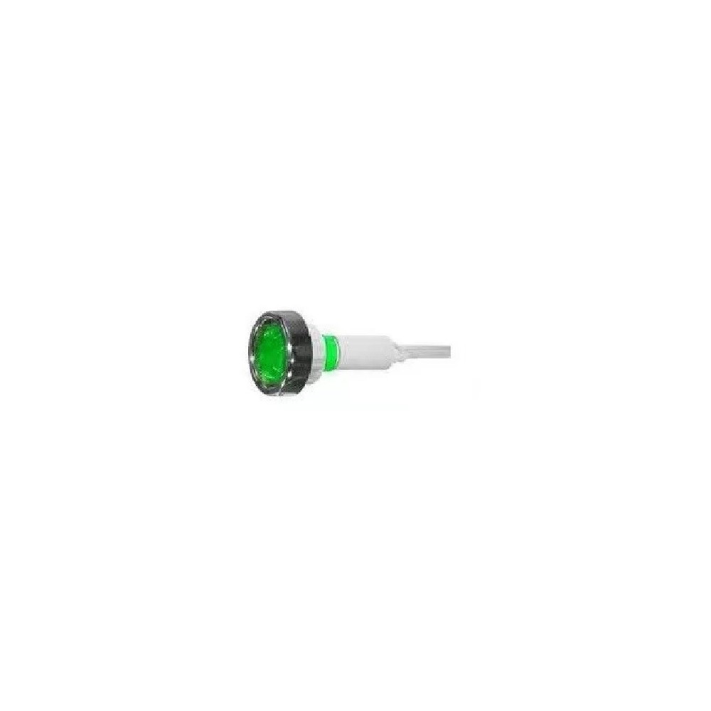 Indicator neon lamp Green light 12V Ceb - 1