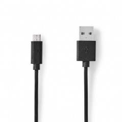 USB 2.0 cable plug A - micro B plug 0.5 mt