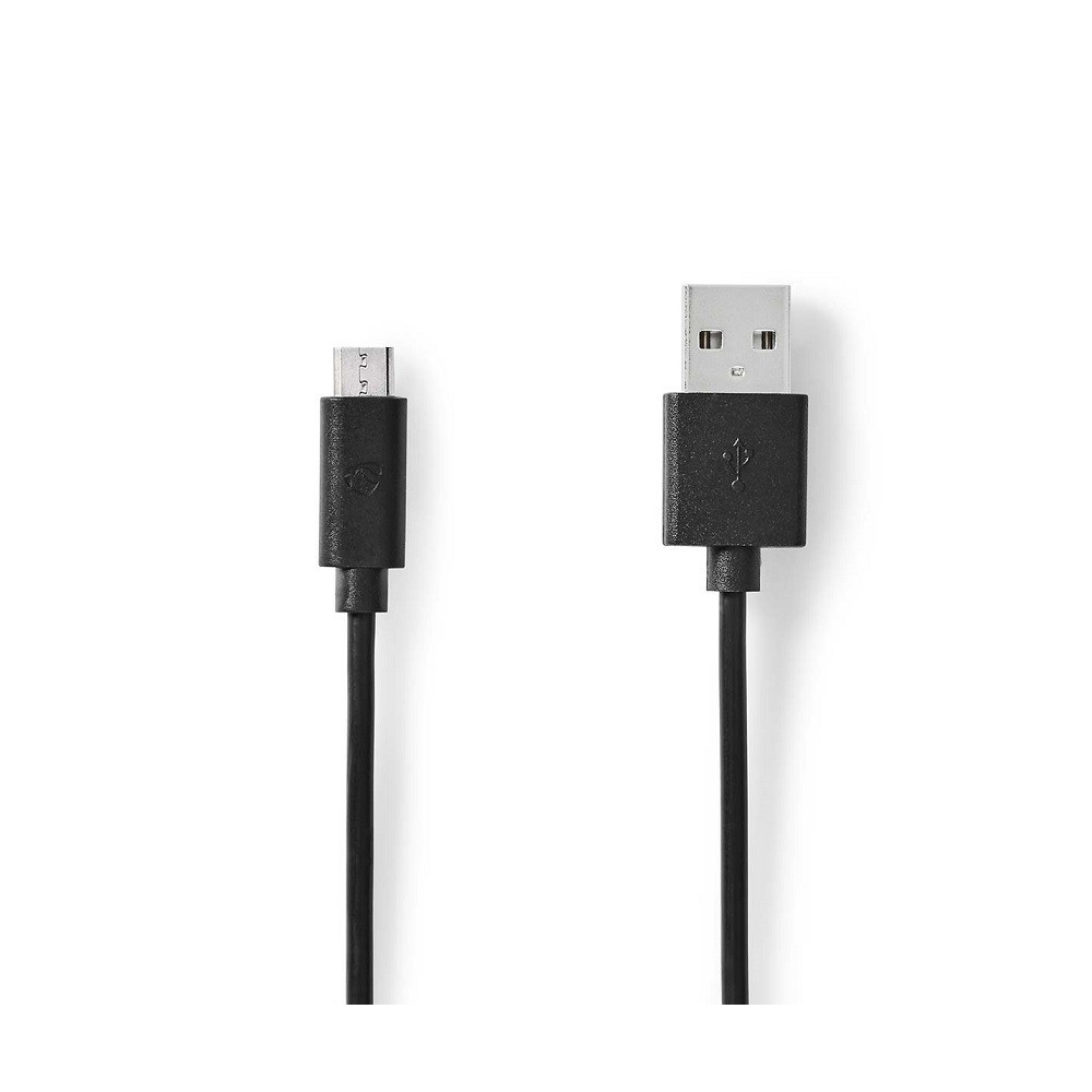 USB 2.0 cable plug A - micro B plug 2 mt