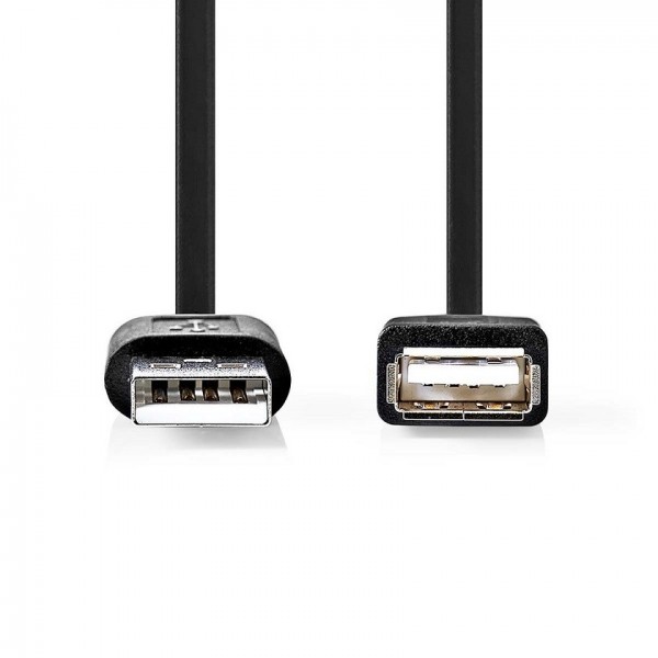 USB 2.0 cable A plug - A socket 0.2 mt