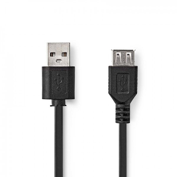Cavo USB 2.0 spina A - presa A 0.2 mt