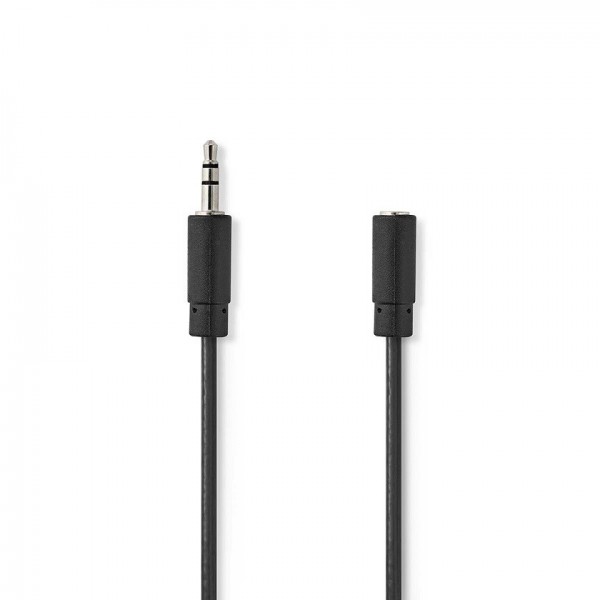 3.5mm stereo male - female jack cable 3mt