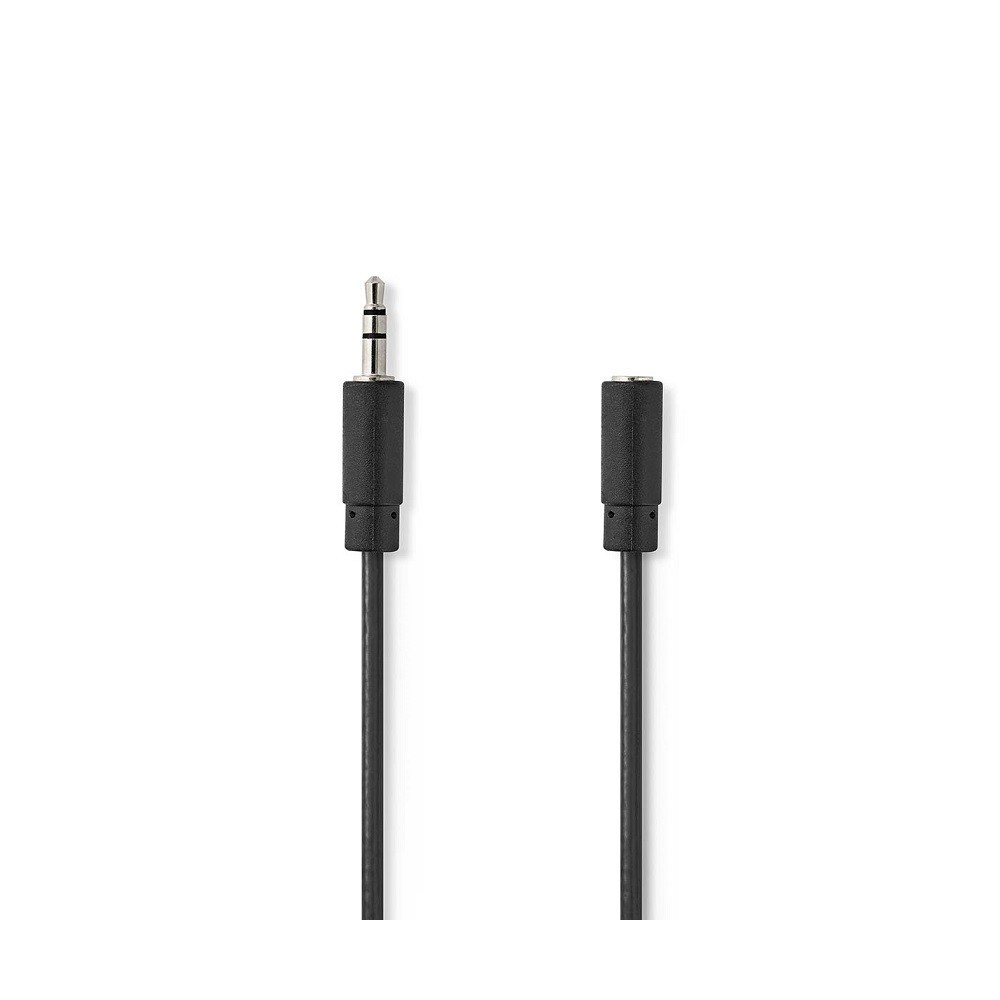 3.5mm stereo male - female jack cable 5mt