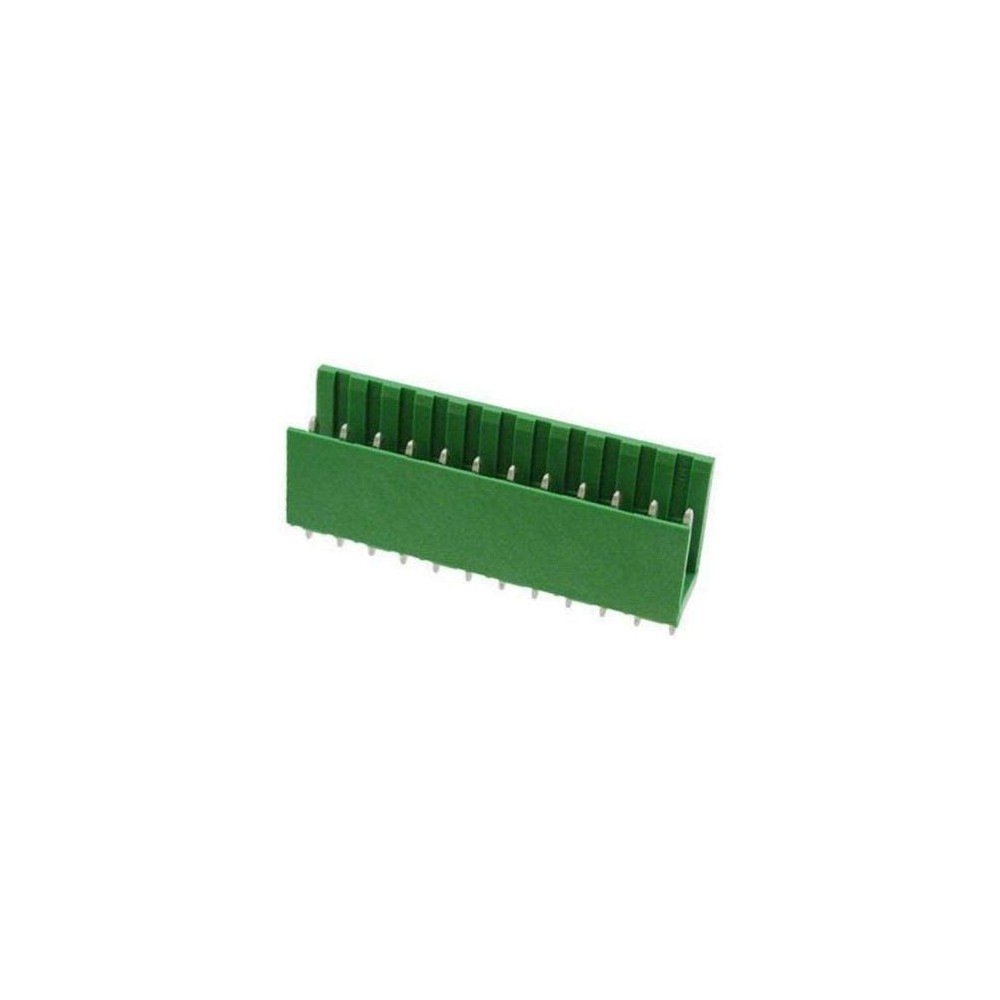 12 poles male connector from AMP printed circuit MODU I series 280614-1