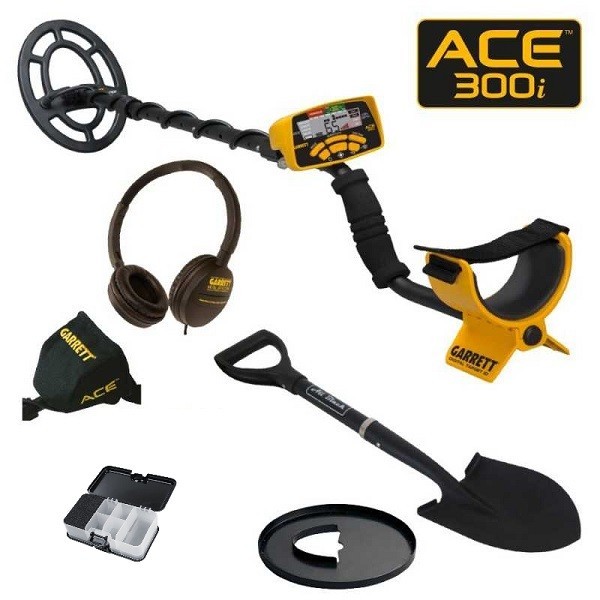 Metal Detector ACE 300i Garrett kit con pala