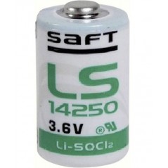 Batteria litio 1/2AA 3.6V 1.2A LS14250 SAFT