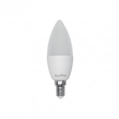 8W E14 olive LED lamp with high power natural white