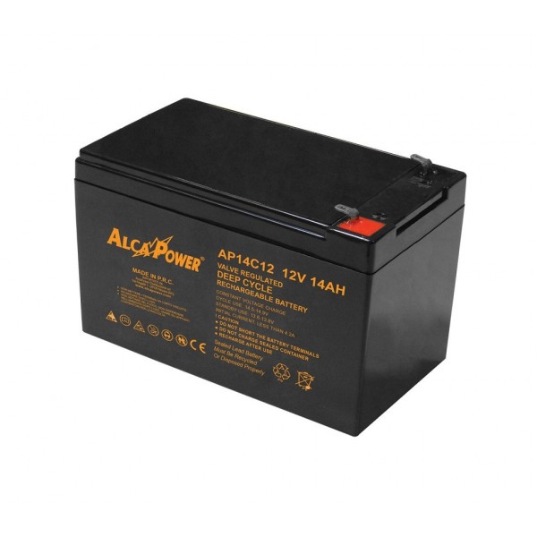 Lead acid battery 12V 14Ah cyclic high discharge