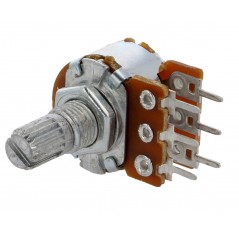 Potenziometro 100K ohm logaritmico stereo