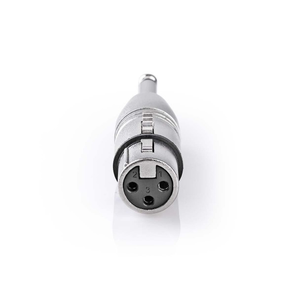 JACK 6.3mm mono male XLR female adapter