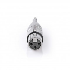 JACK 6.3mm mono male XLR female adapter