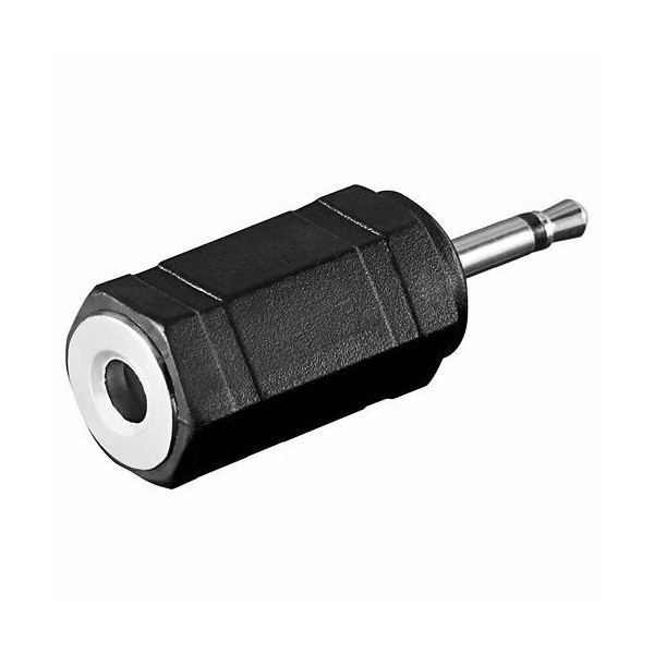 Adattatore jack spina 2.5mm mono presa 3.5mm mono