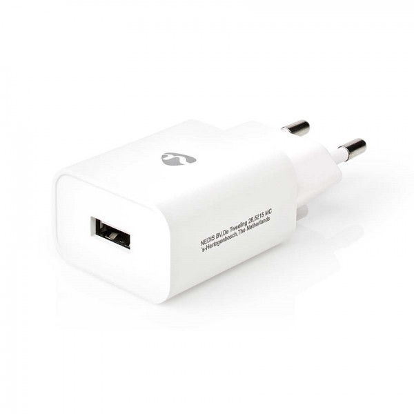 Alimentatore USB 5V 2.4A bianco