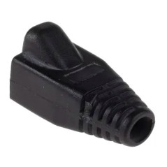 Black RJ45 protective shell