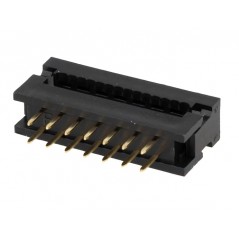 14-pin IDC connector for PCB