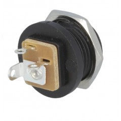 Spina DC 5.5x2.5mm da pannello passo grosso