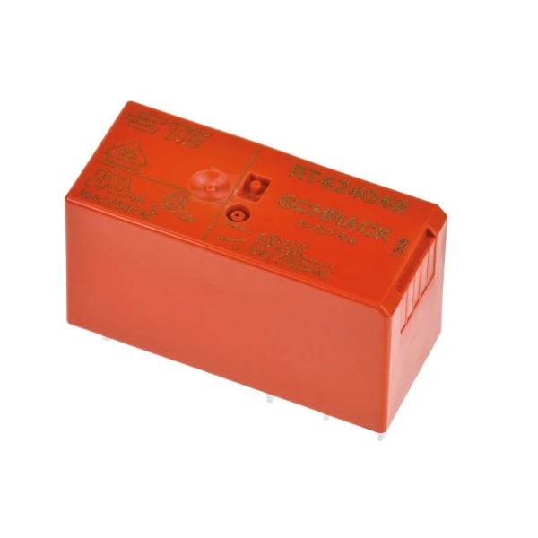 Relay 48V 8A 2 exchanges RT424048 SCHRACK