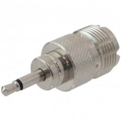 3.5 mono plug adapter - UHF SO239 socket