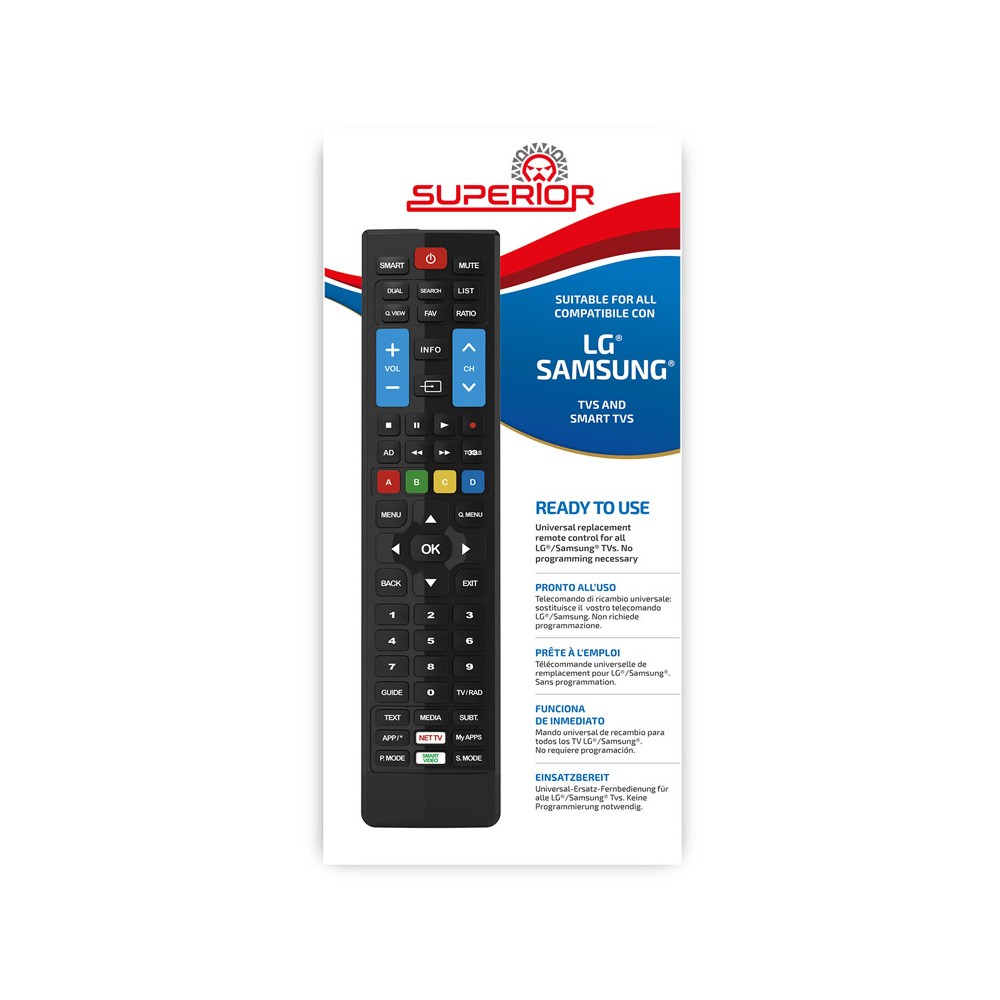SAMSUNG LG universal SMART remote control
