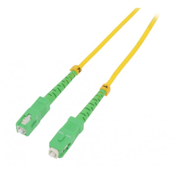 Fiber optic cable SC/APC - SC/APC 5mt