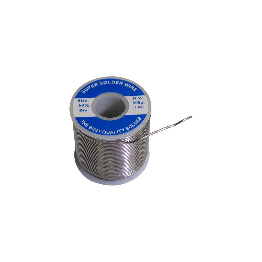 Tin in packs of 500 grams 1mm 60/40