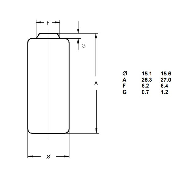 CR2 3V Varta industrial lithium battery