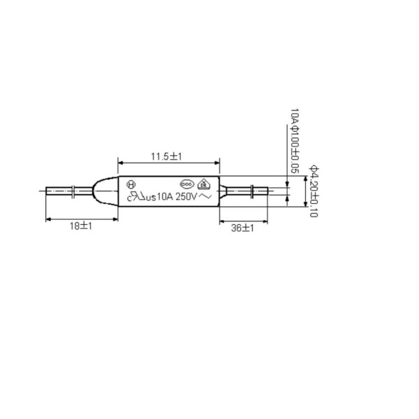 Fusibile termico 192°C