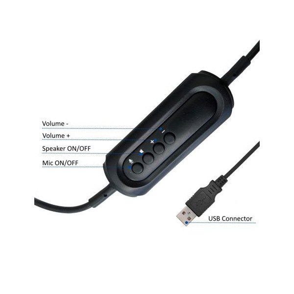 USB headset with microphone EW3568