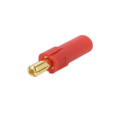 Red male XT150U-M DC power supply connector