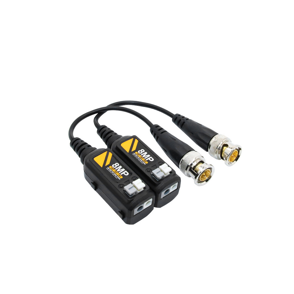 Coppia video balun passivi BNC