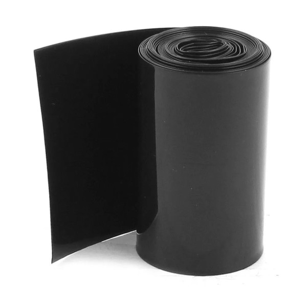 PVC heat shrink sleeve for 60mm diameter battery packs 1mt