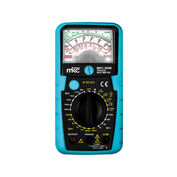 Analog multimeter with continuity MKC-365B