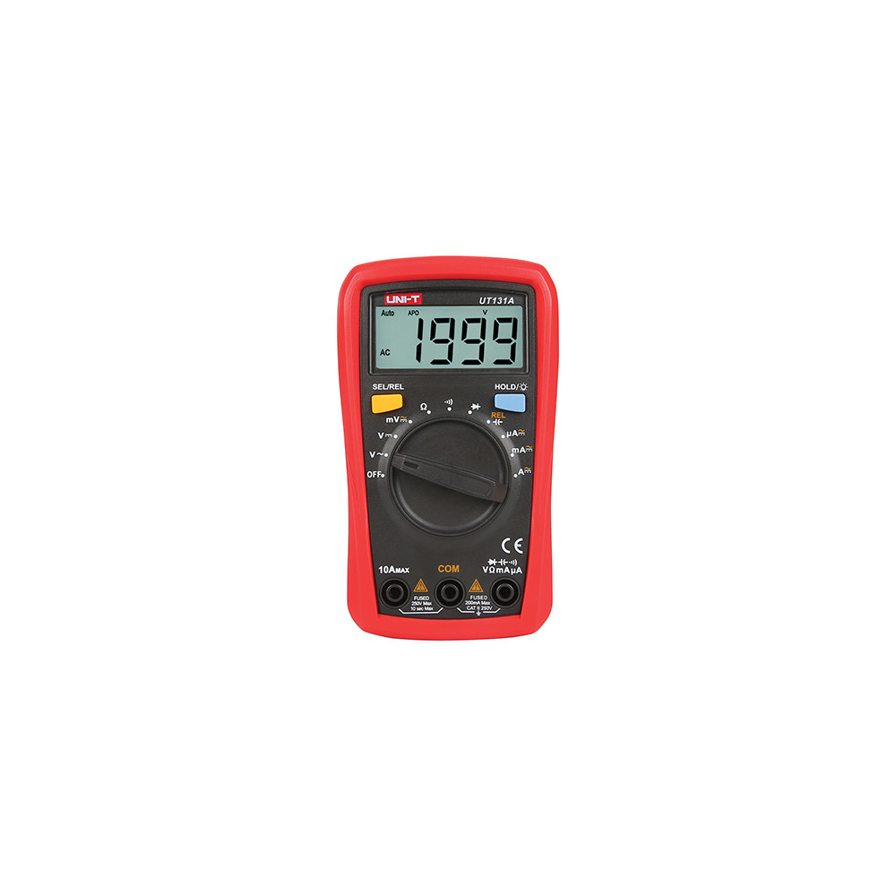 Digital multimeter with UT131A capacitance meter